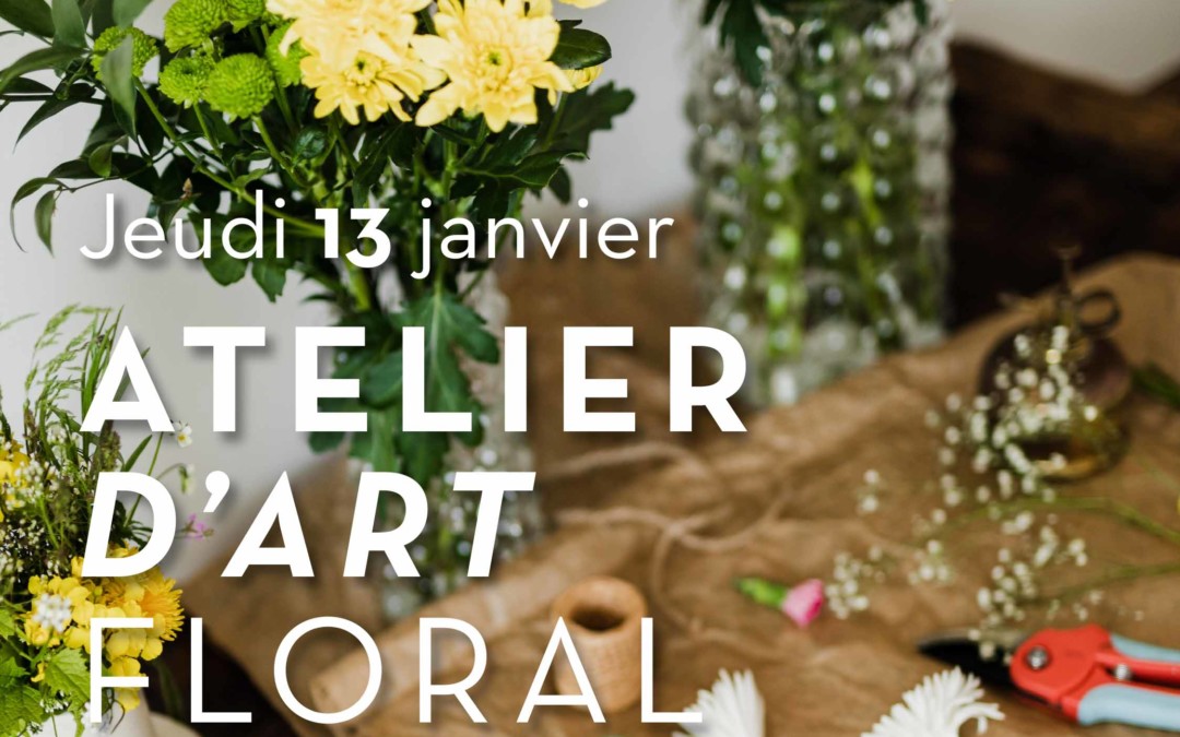 Atelier d’art floral : Souffle d’Hiver